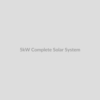 5kW Complete Solar System