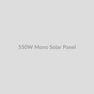 550W Mono Solar Panel